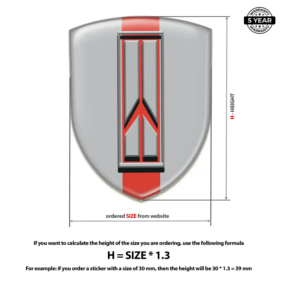 Oldsmobile Vehicle Logo Sticker Sleek Style
