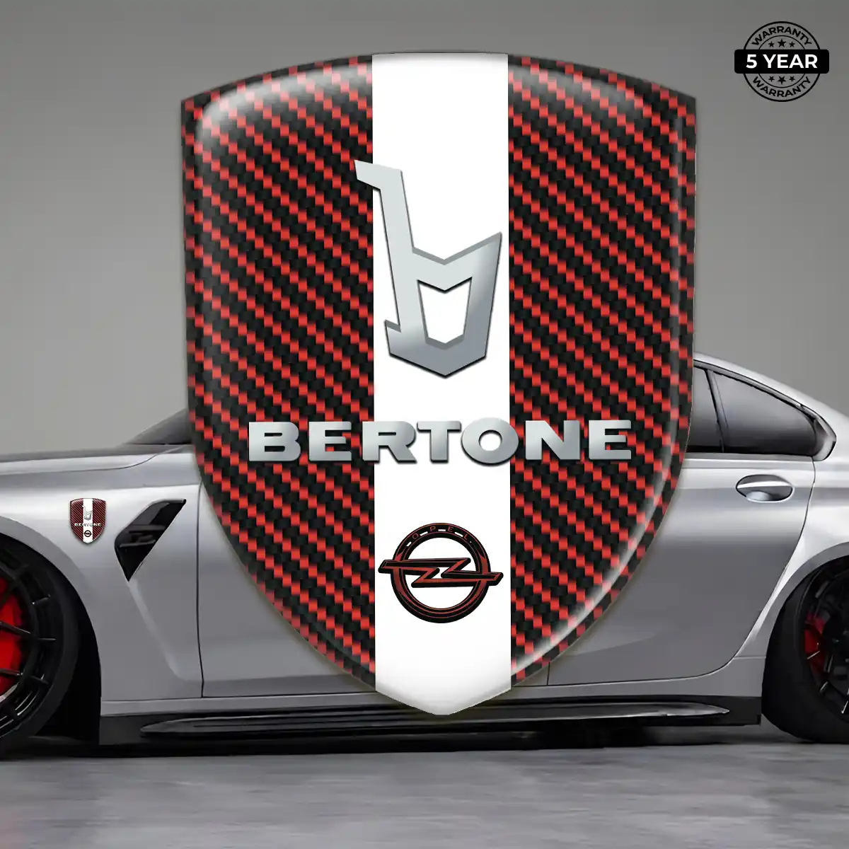 Opel 3D Badge Sticker Cabin Style