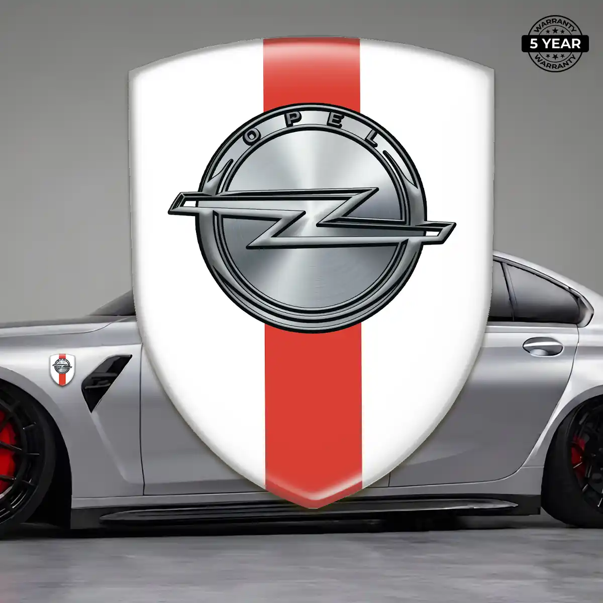 Opel 3D Badge Sticker Deluxe Edition