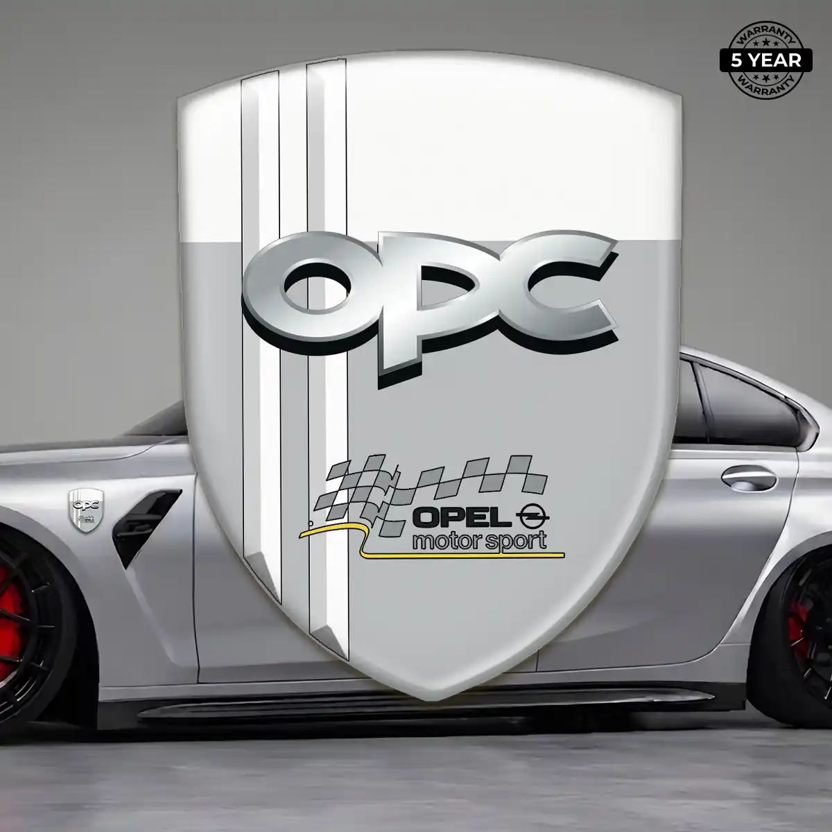 Opel 3D Badge Sticker Elite Finish