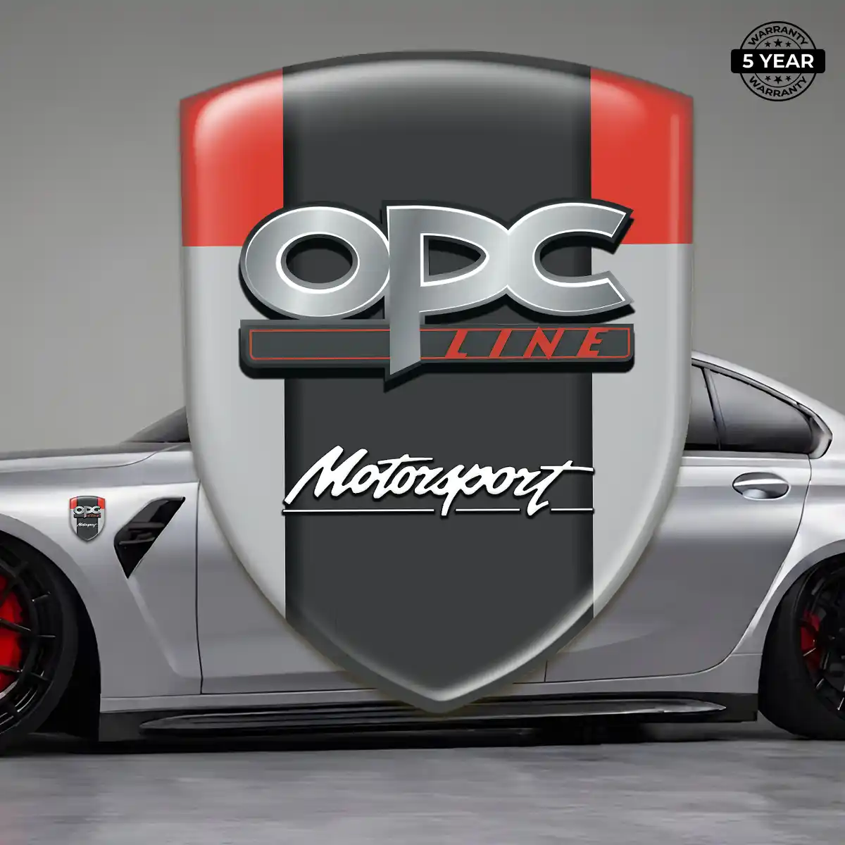 Opel 3D Badge Sticker Interior Elegance