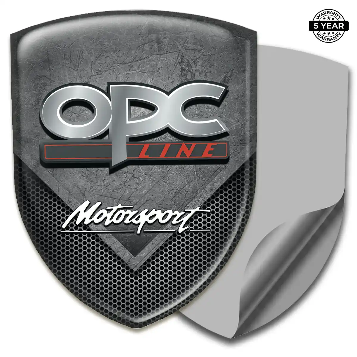 Opel 3D Badge Sticker Premium Dome