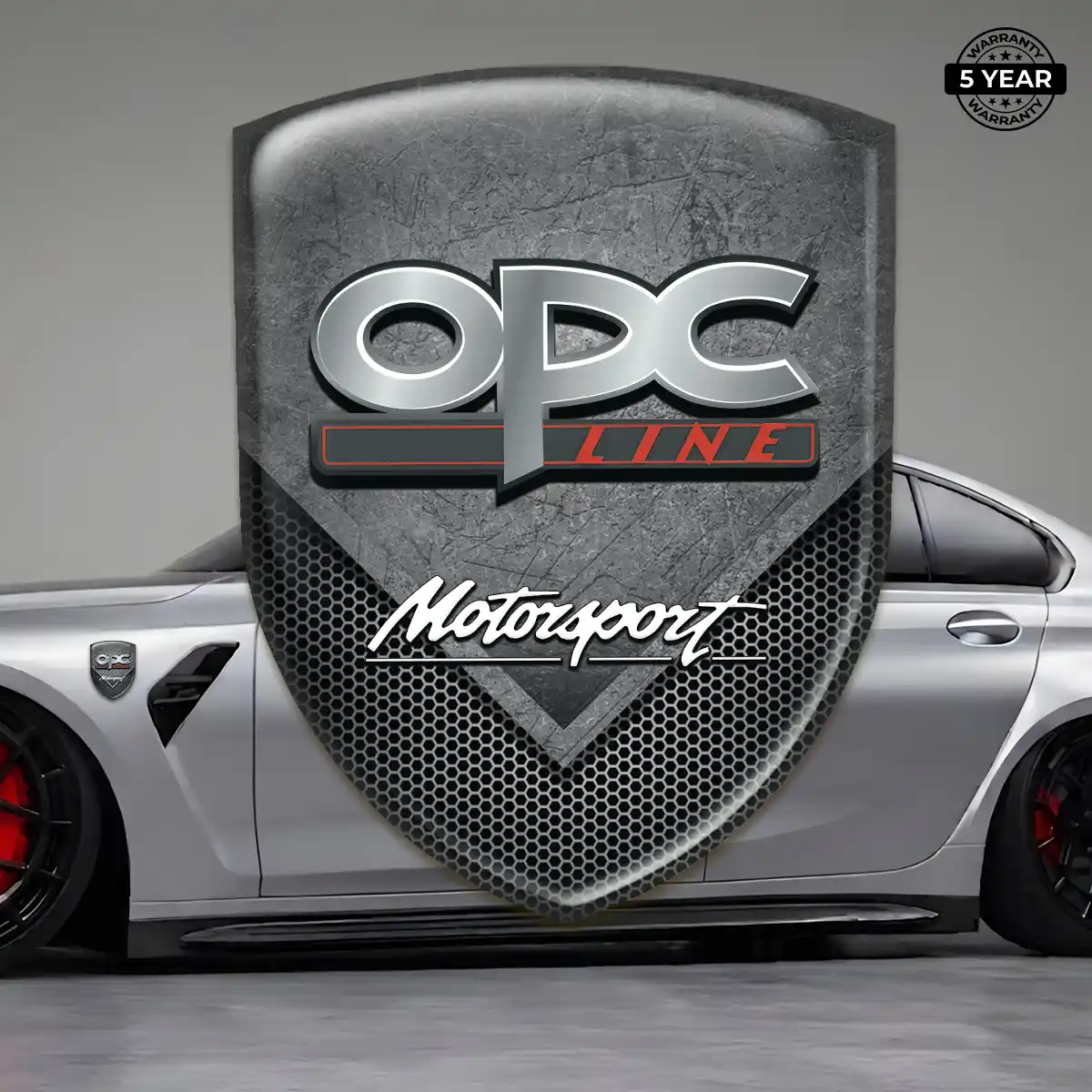 Opel 3D Badge Sticker Premium Dome