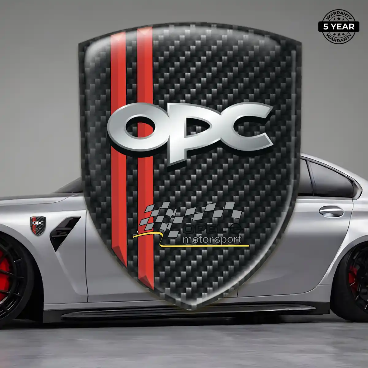 Opel 3D Badge Sticker Prime Quality