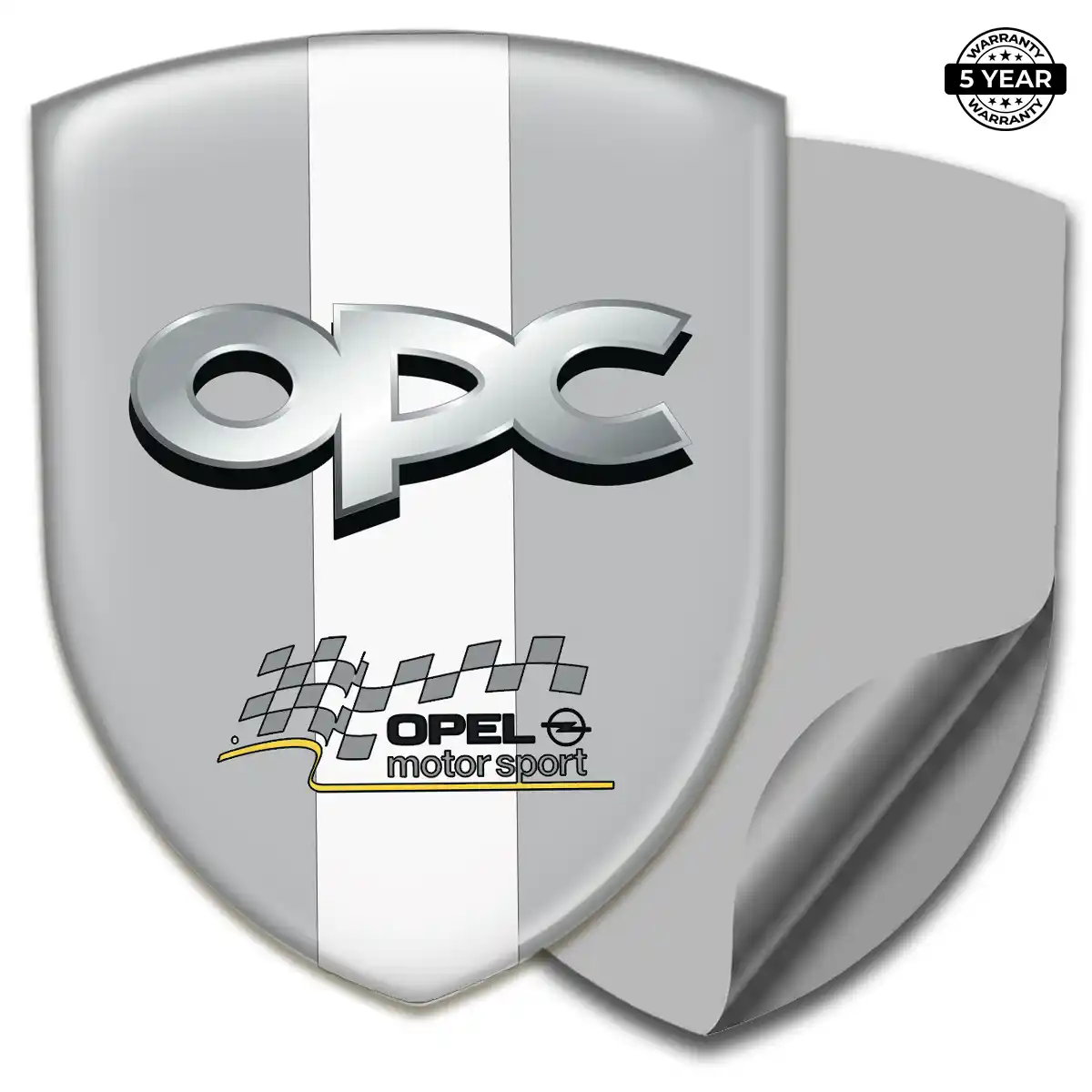 Opel 3D Badge Sticker Resin Elite