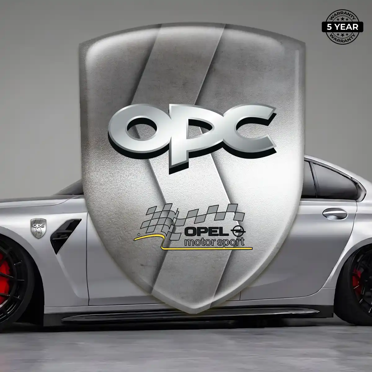 Opel 3D Badge Sticker Signature Grade