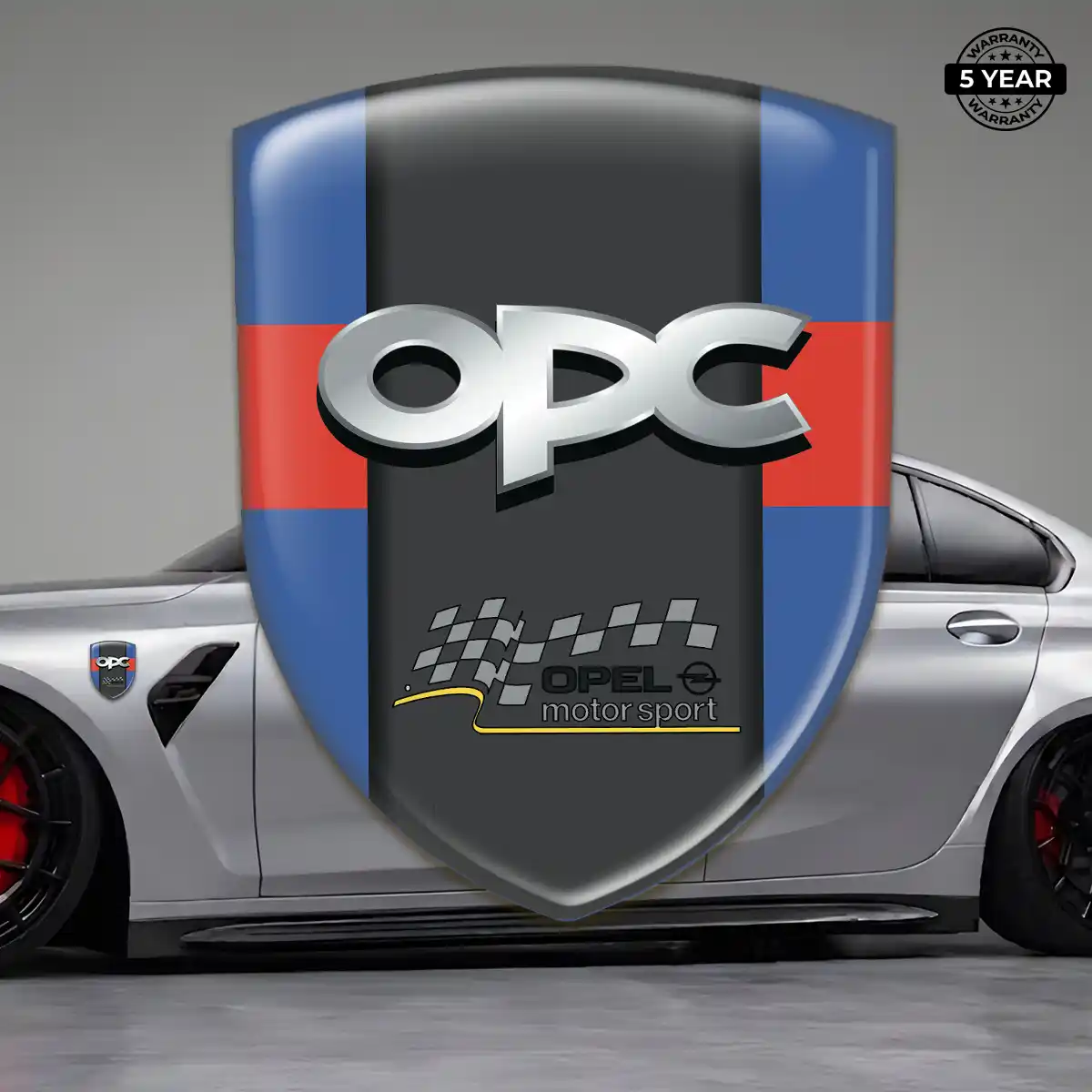 Opel 3D Badge Sticker Superior Craft