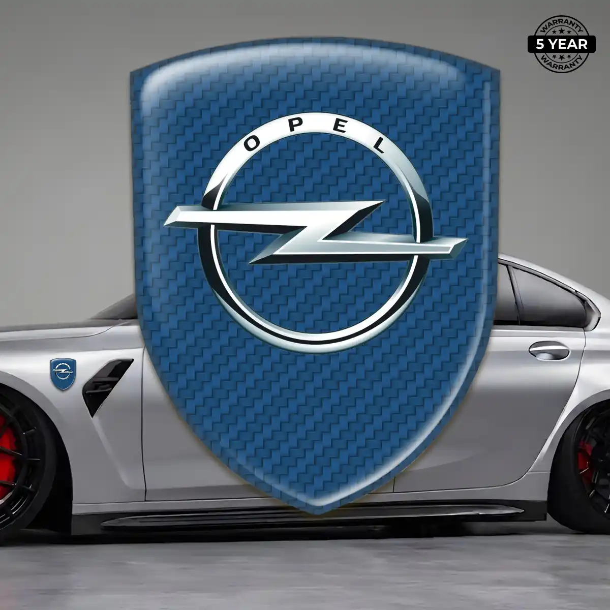 Opel 3D Domed Sticker Cabin Style