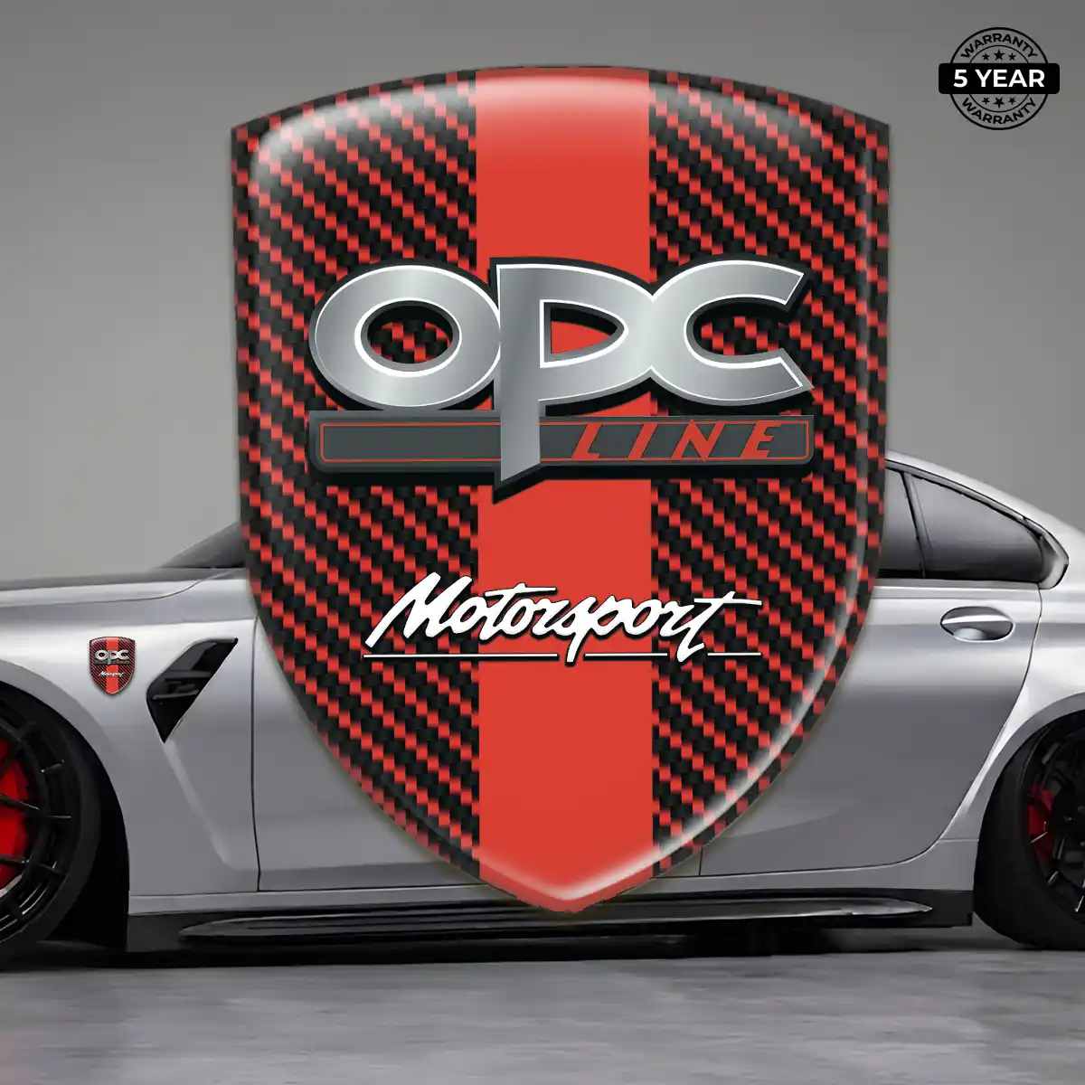 Opel 3D Domed Sticker Deluxe Edition