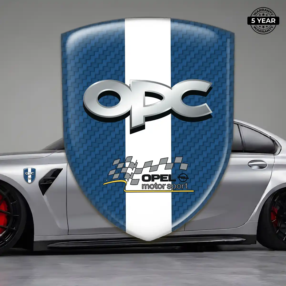 Opel 3D Domed Sticker Exterior Luxe