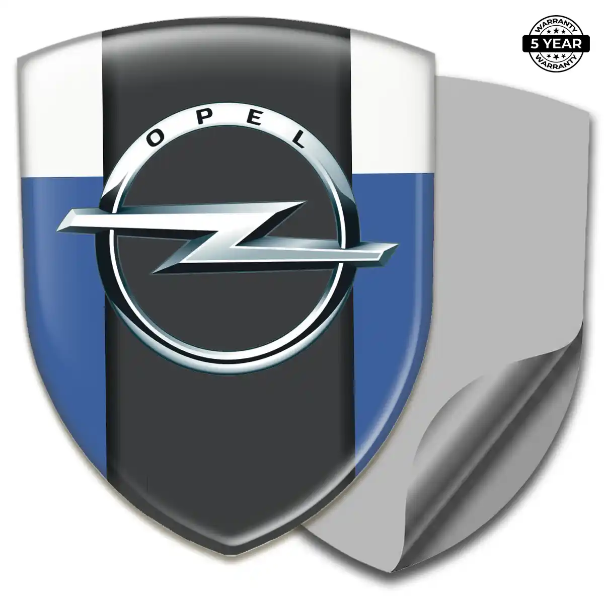 Opel 3D Domed Sticker Interior Luxe