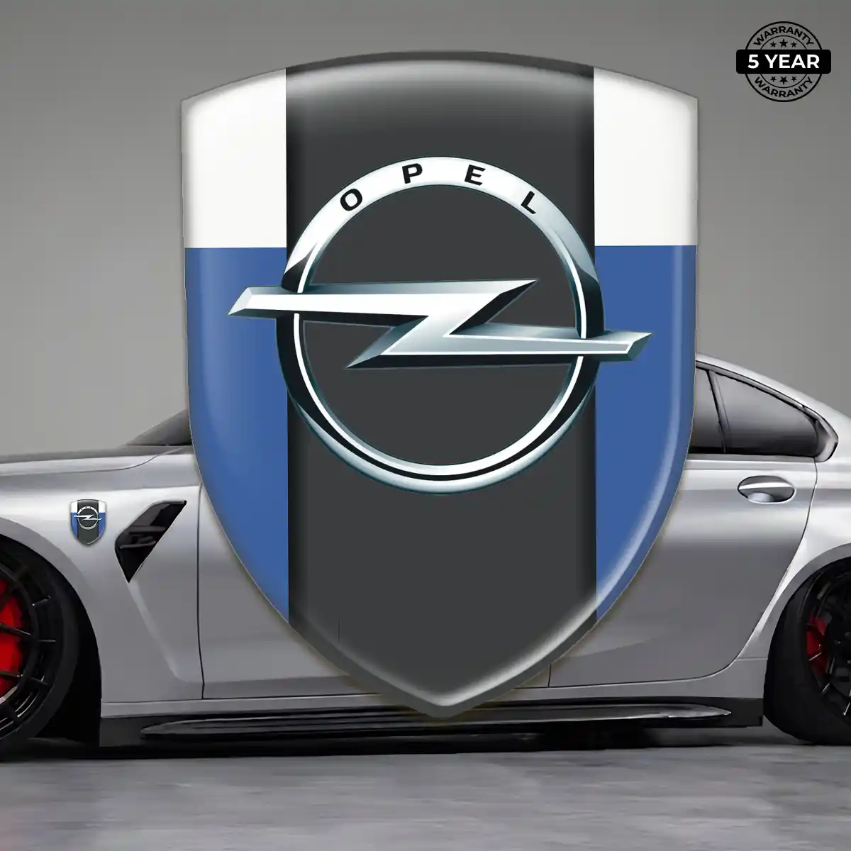 Opel 3D Domed Sticker Interior Luxe
