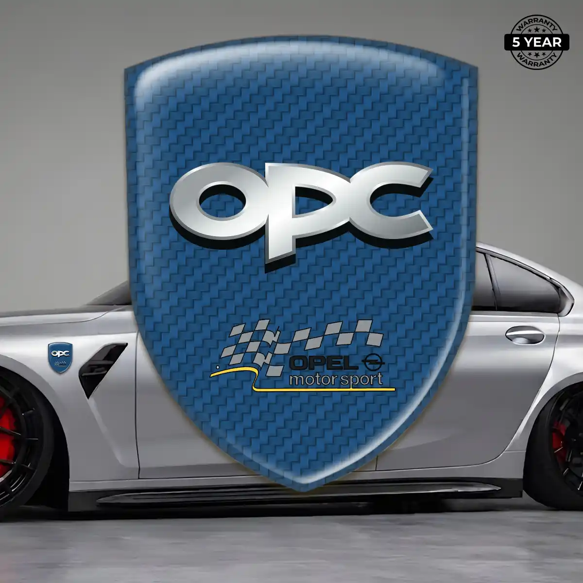 Opel 3D Domed Sticker Noble Edition