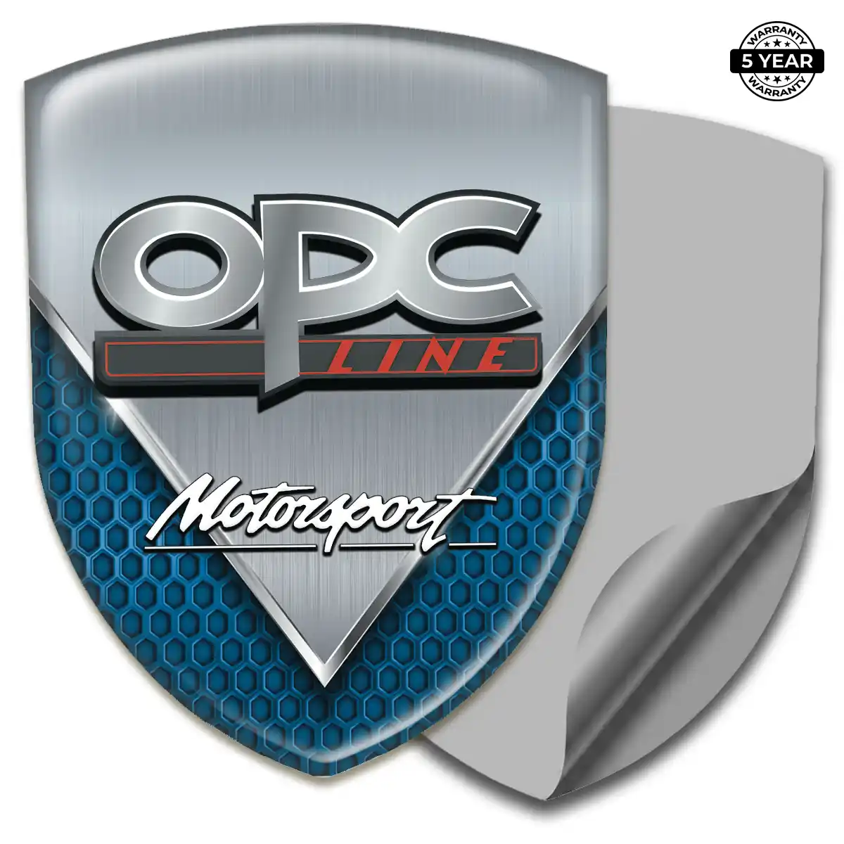 Opel 3D Domed Sticker Premium Dome