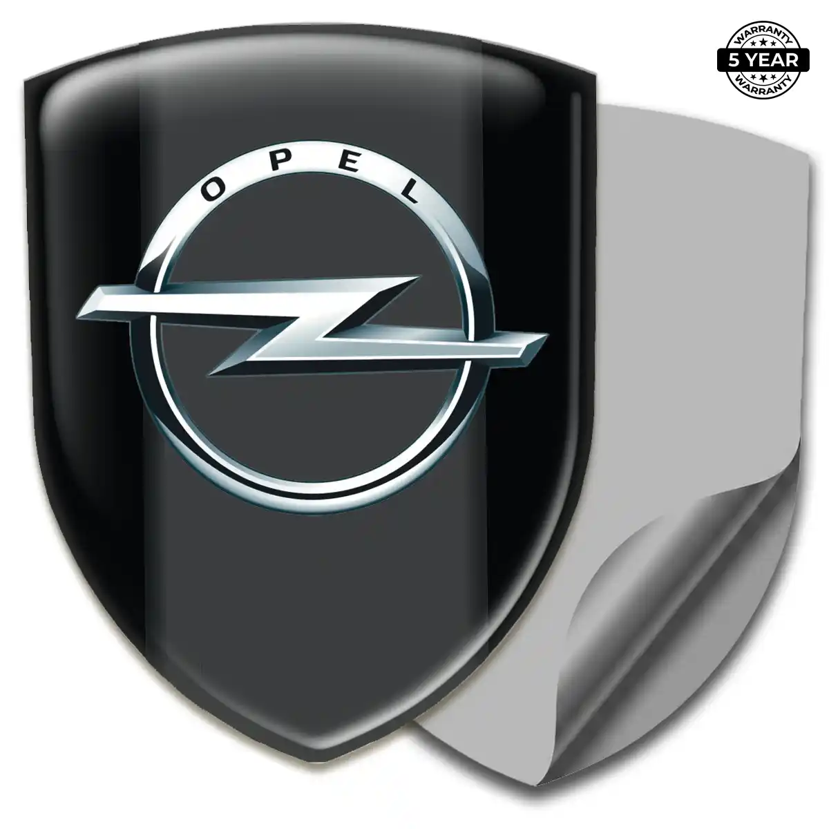 Opel 3D Domed Sticker Refined Design