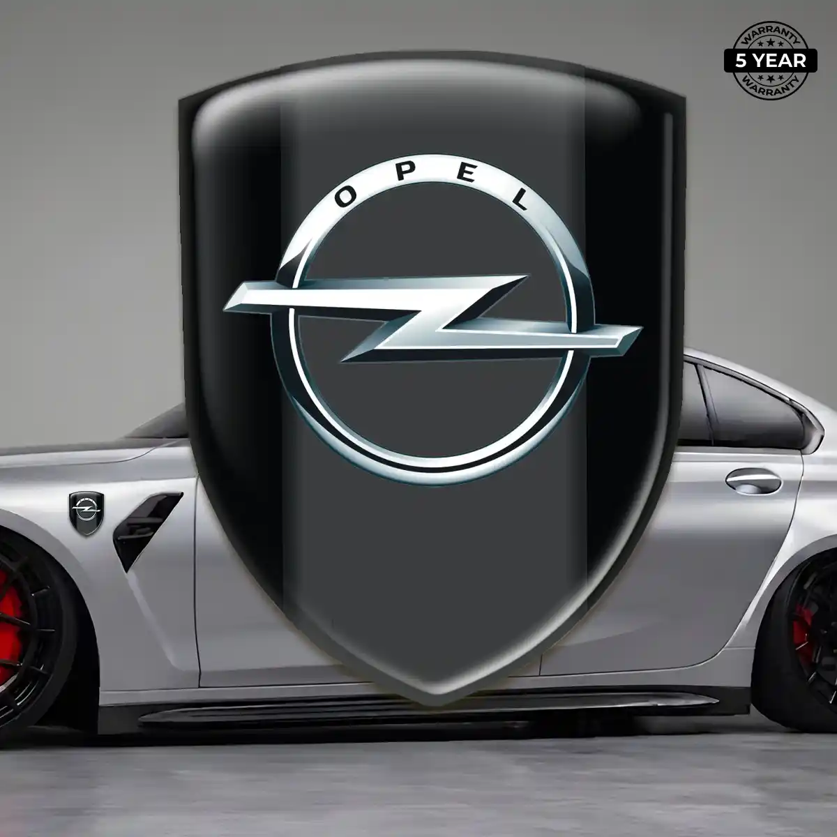 Opel 3D Domed Sticker Refined Design