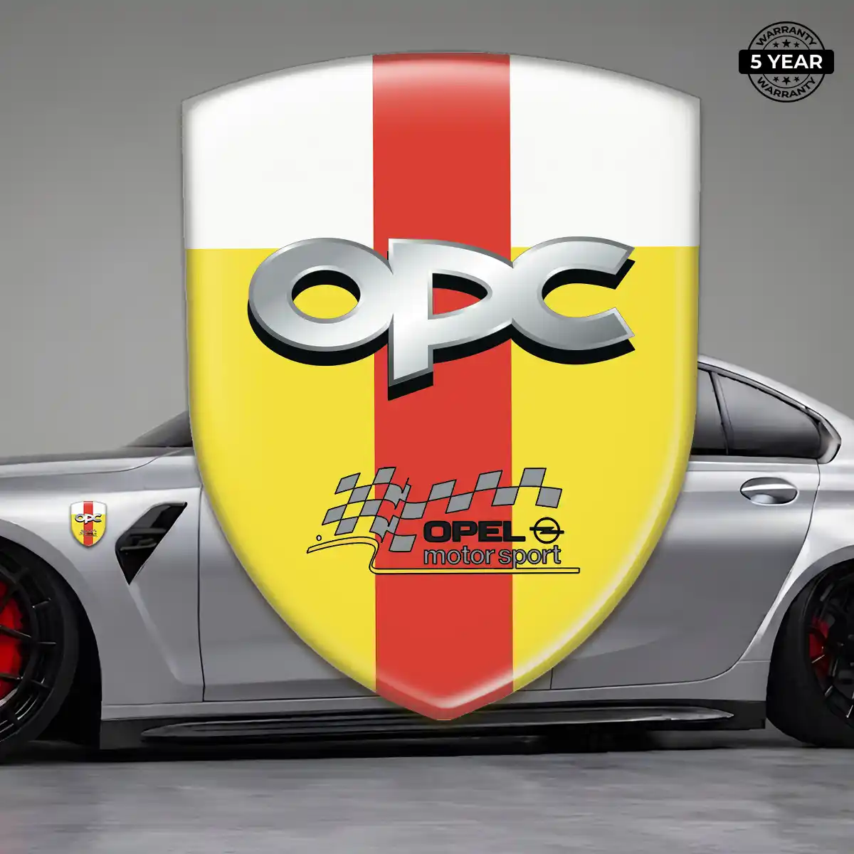Opel 3D Domed Sticker Resin Elite