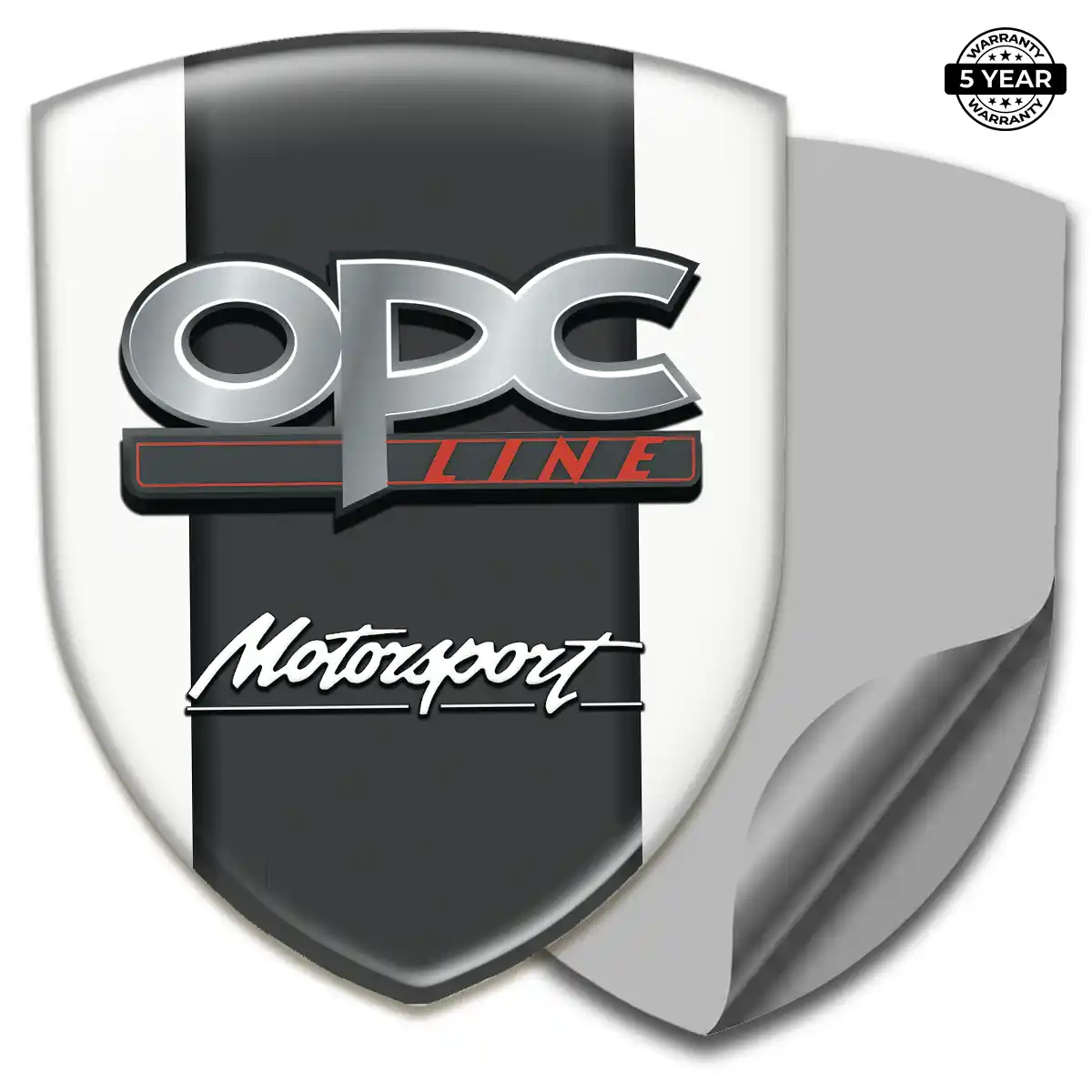 Opel 3D Domed Sticker Resin Luxe