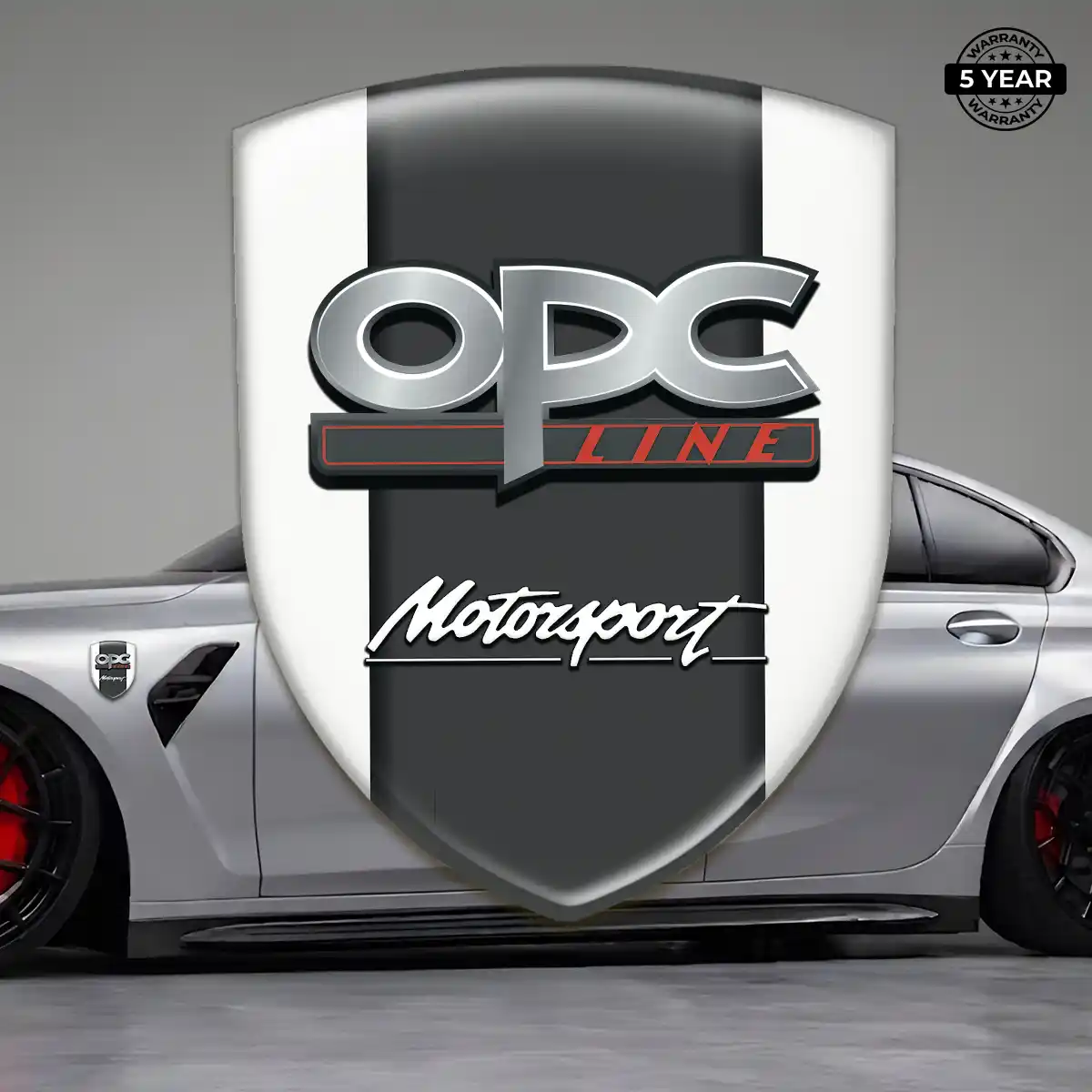 Opel 3D Domed Sticker Resin Luxe