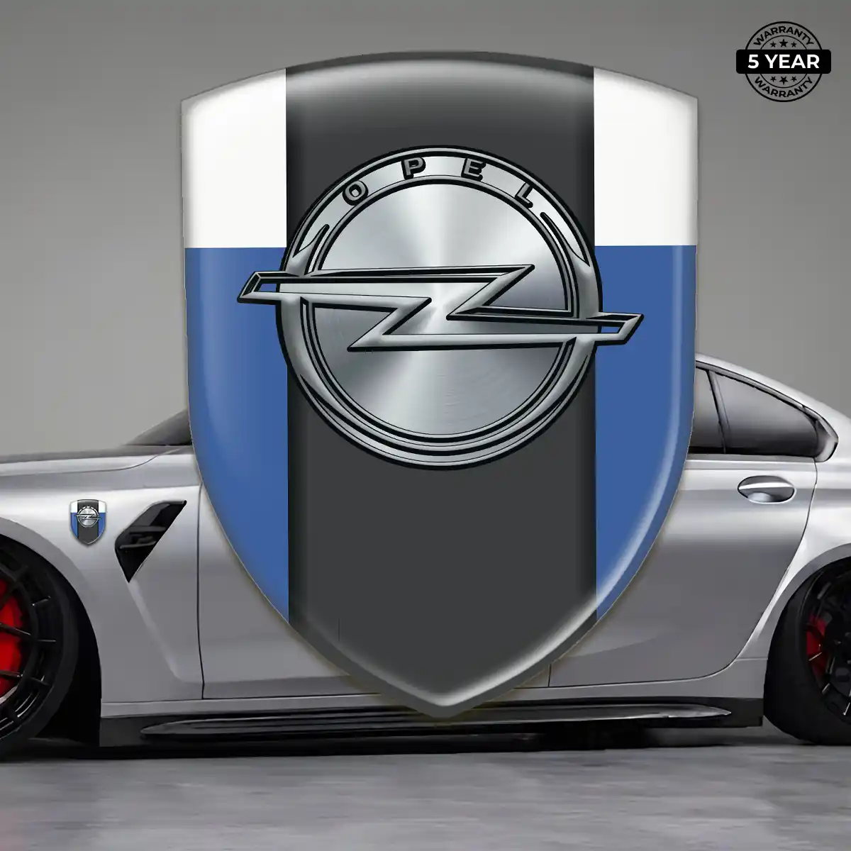 Opel 3D Domed Sticker Signature Grade