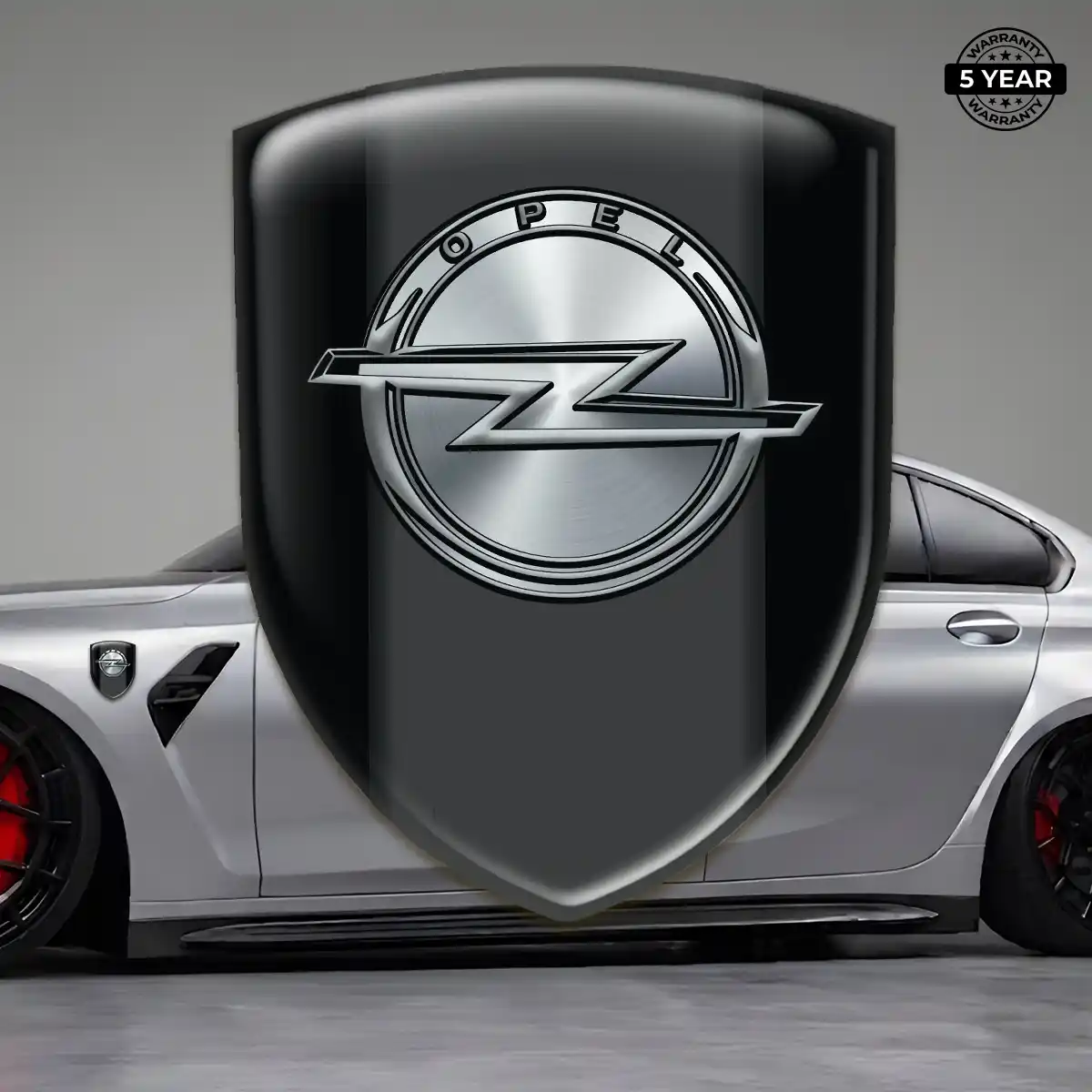 Opel 3D Domed Sticker Sleek Style