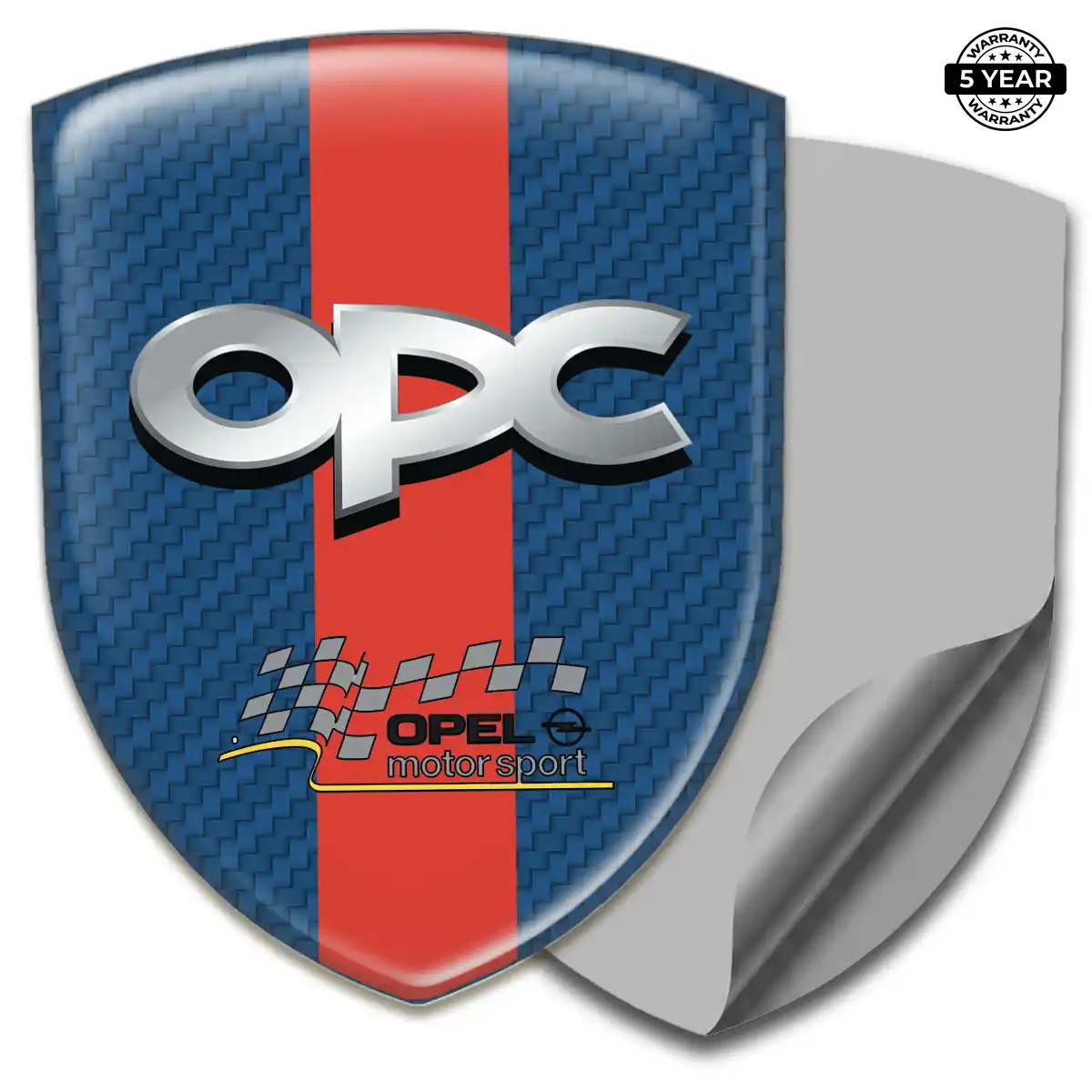 Opel 3D Emblem Sticker Deluxe Edition