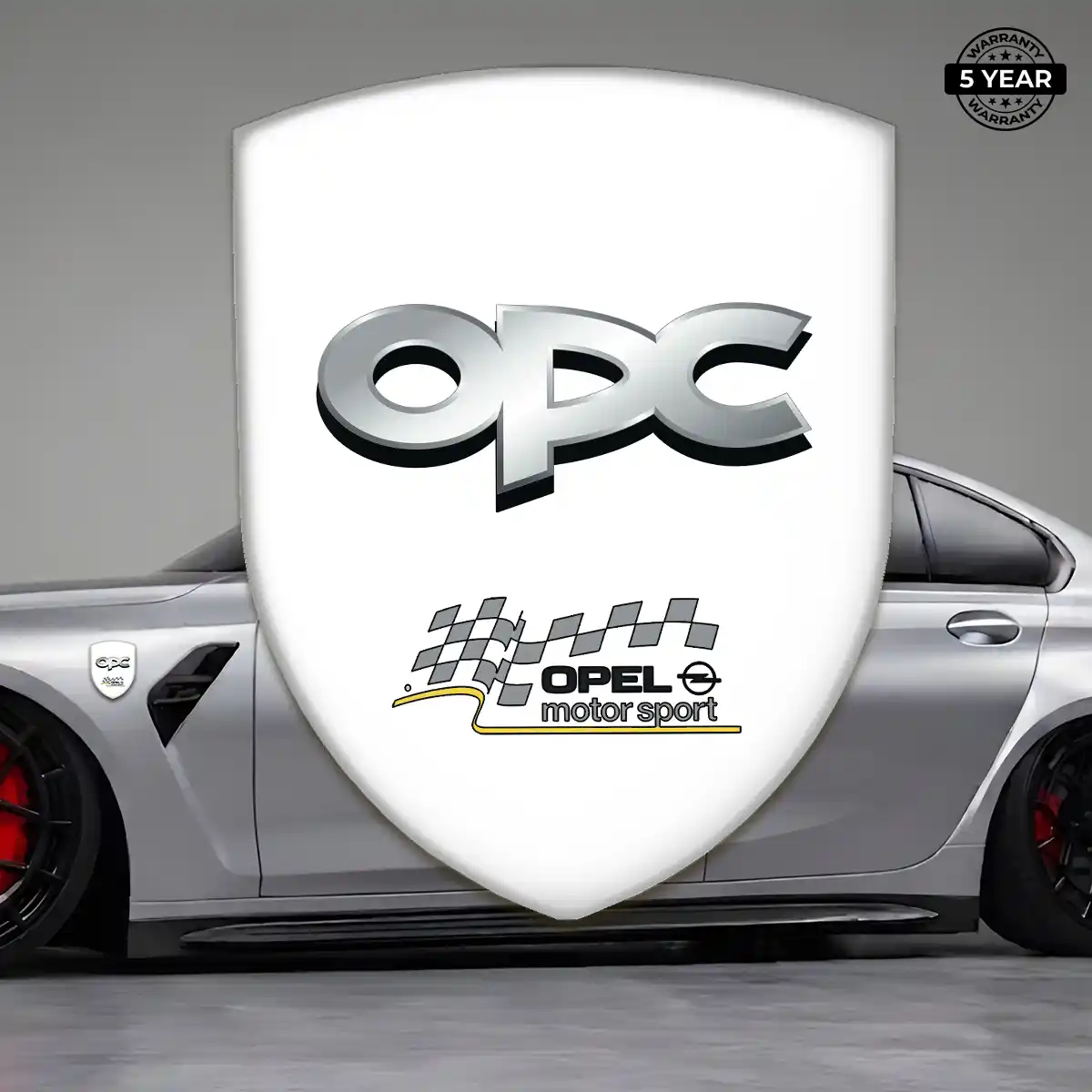 Opel 3D Emblem Sticker Elite Finish