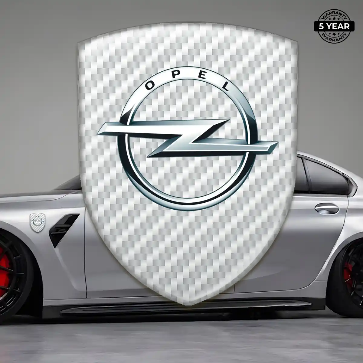 Opel 3D Emblem Sticker Interior Elegance