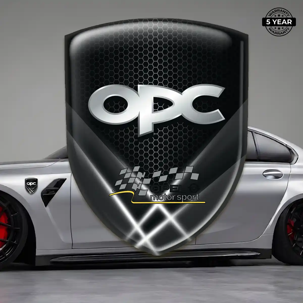 Opel 3D Emblem Sticker Noble Edition