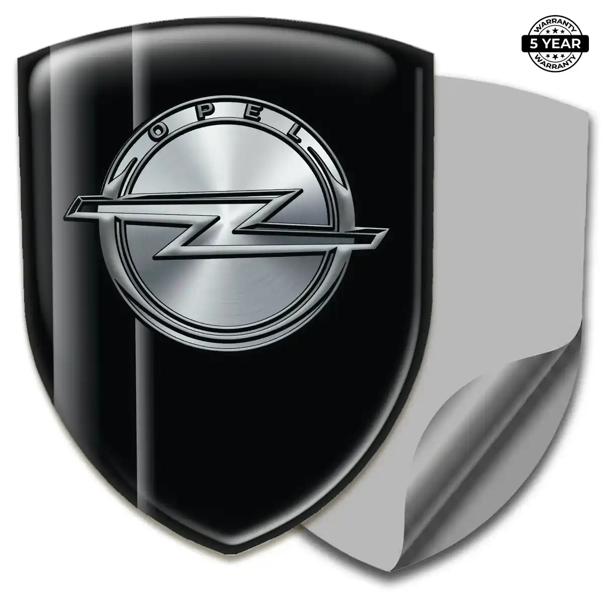 Opel 3D Emblem Sticker Opulent Line