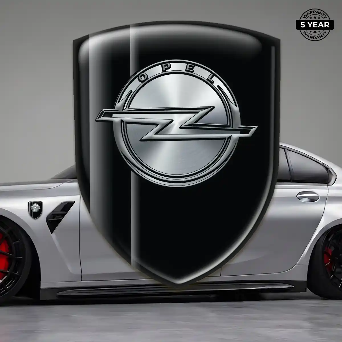 Opel 3D Emblem Sticker Opulent Line
