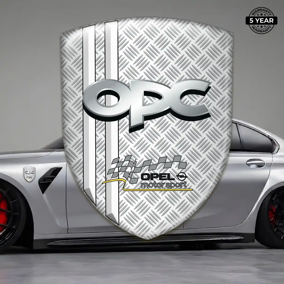 Opel 3D Emblem Sticker Outer Style