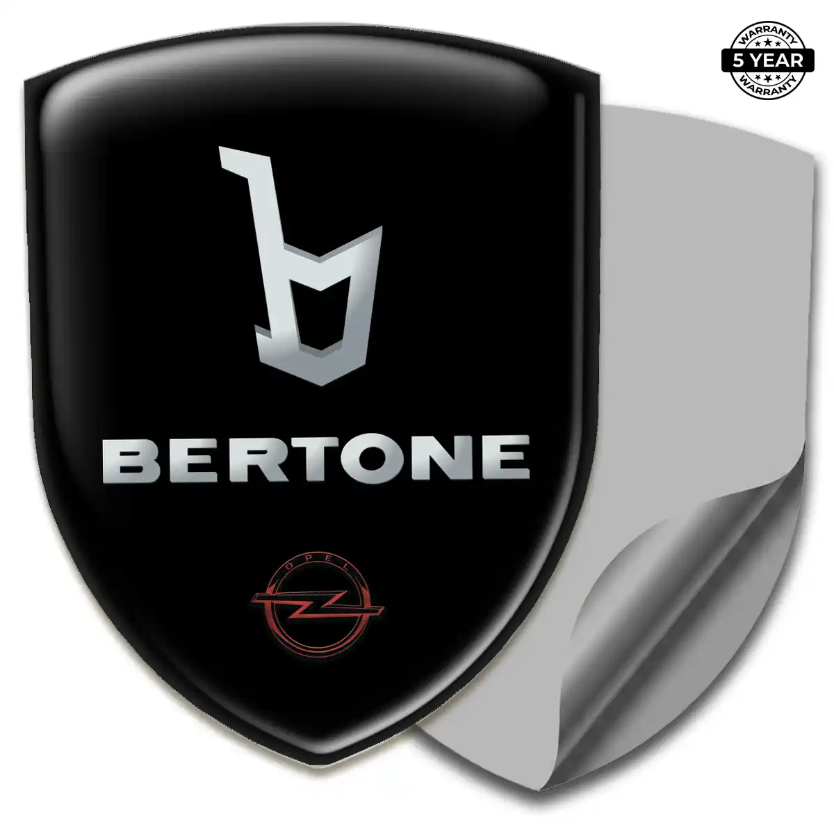 Opel 3D Emblem Sticker Premium Dome