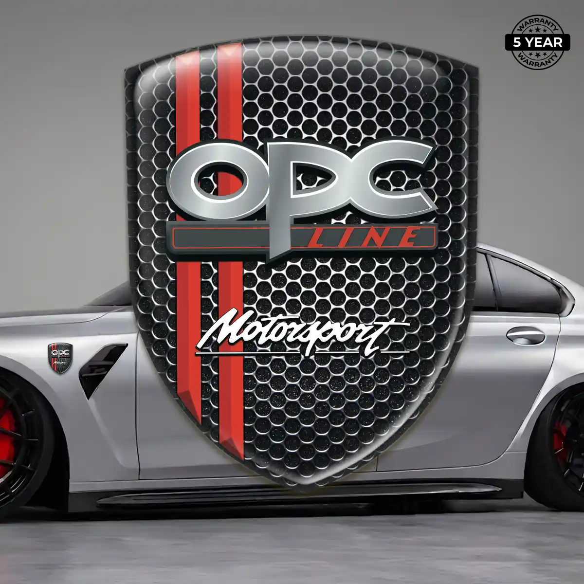 Opel 3D Emblem Sticker Prime Quality