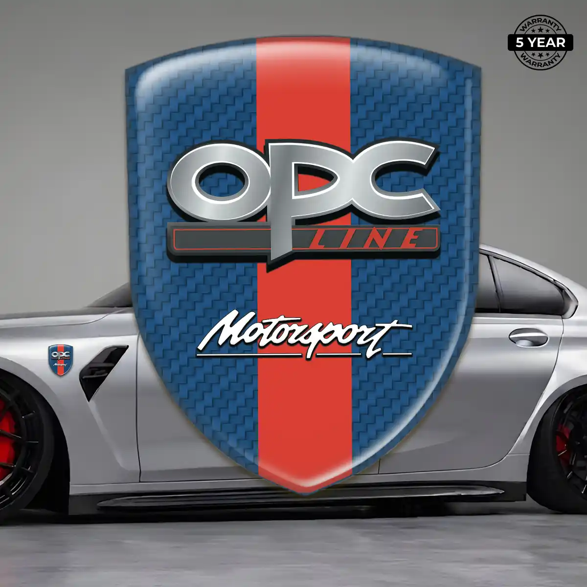 Opel 3D Emblem Sticker Resin Elite