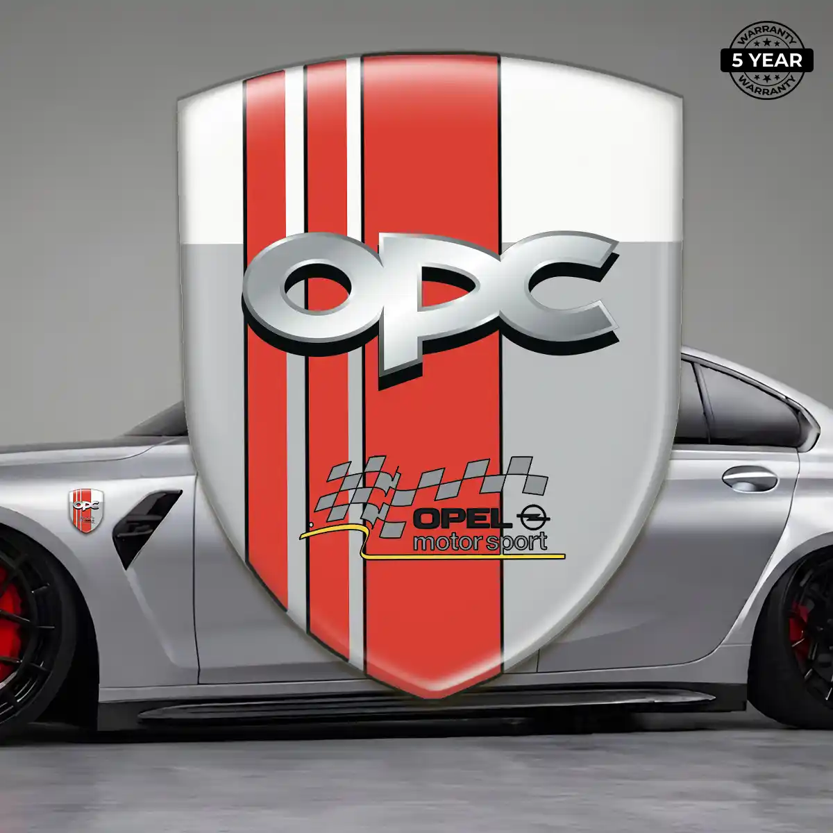 Opel 3D Gel Sticker Premium Dome