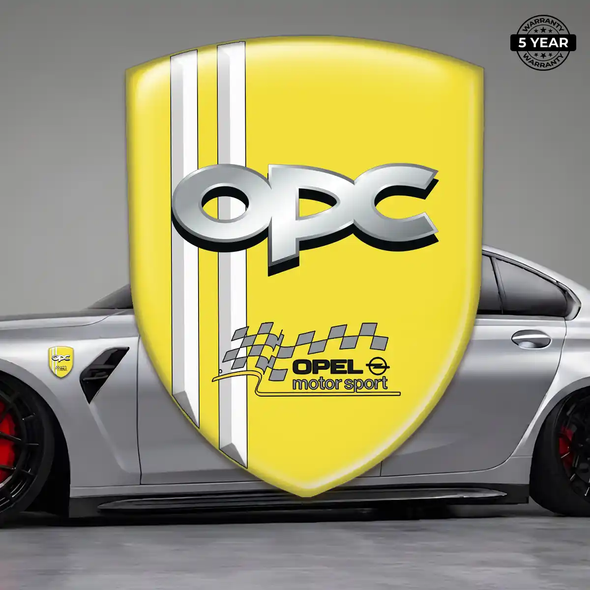Opel 3D Gel Sticker Refined Design