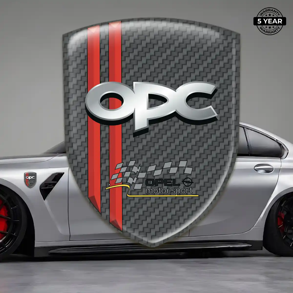 Opel 3D Gel Sticker Resin Luxe