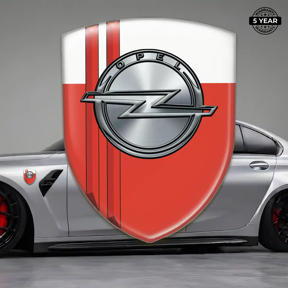 Opel 3D Gel Sticker Sleek Style