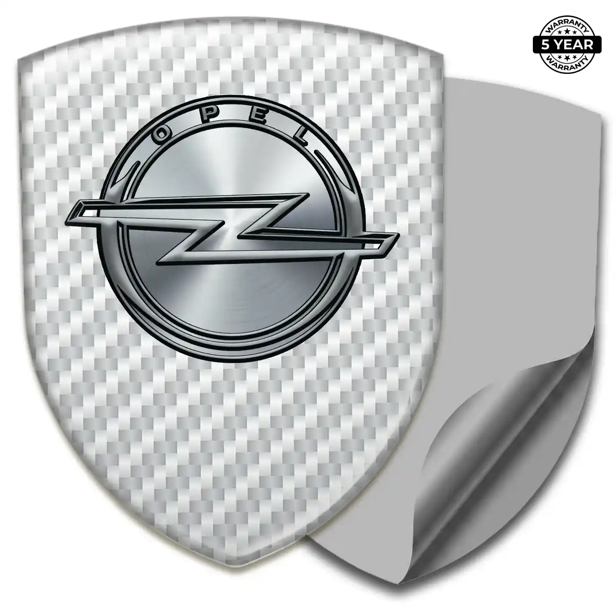 Opel 3D Logo Sticker Cabin Style