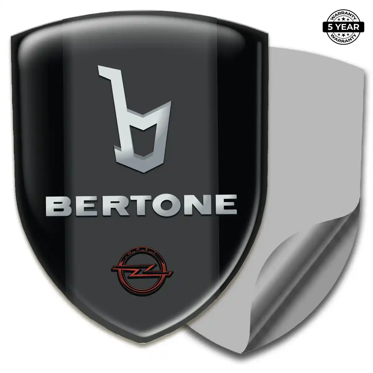 Opel 3D Logo Sticker Deluxe Edition