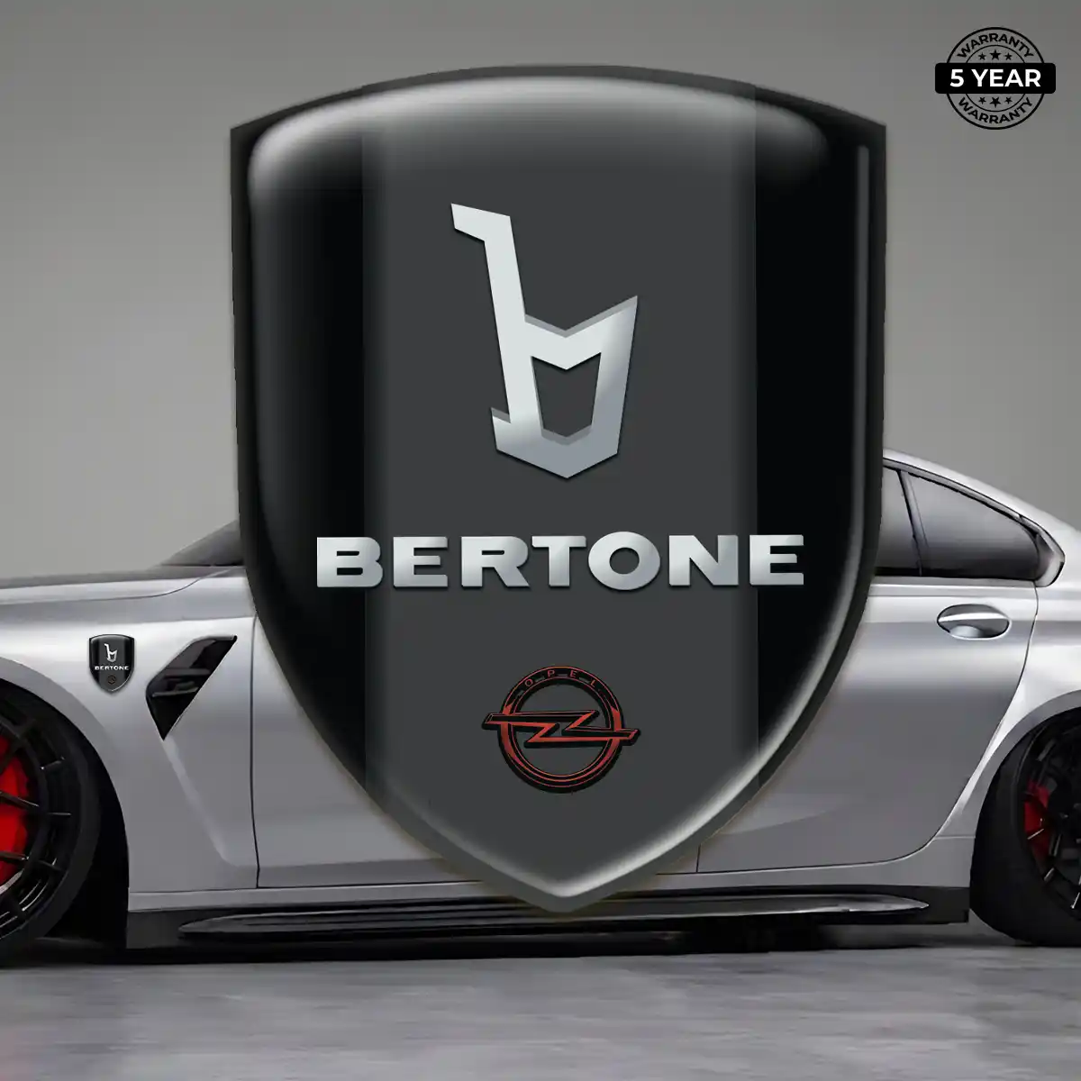 Opel 3D Logo Sticker Deluxe Edition