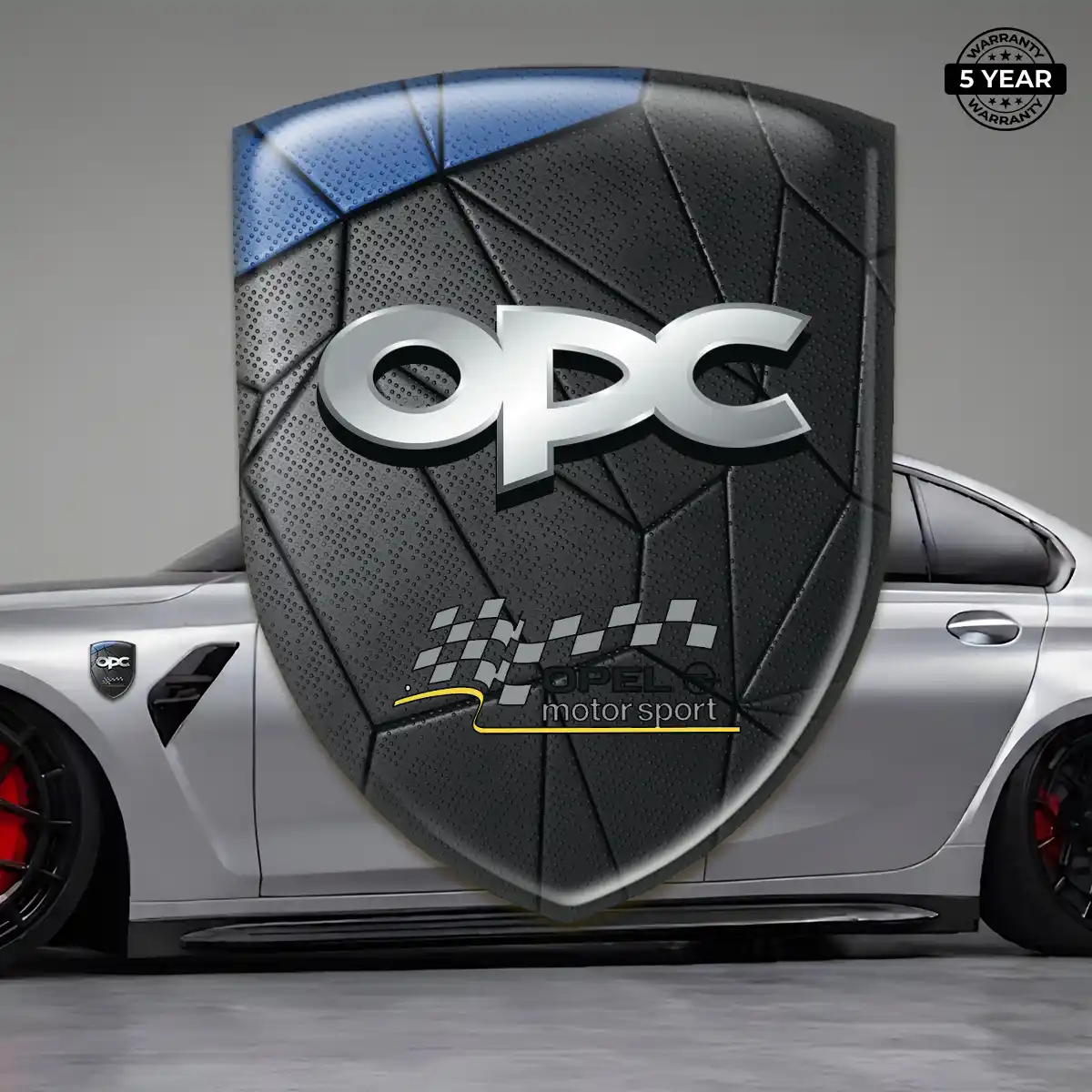 Opel 3D Logo Sticker Opulent Line