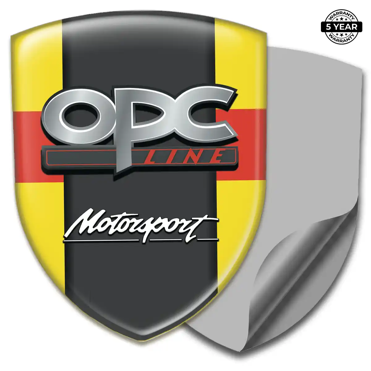 Opel 3D Logo Sticker Prestige Line