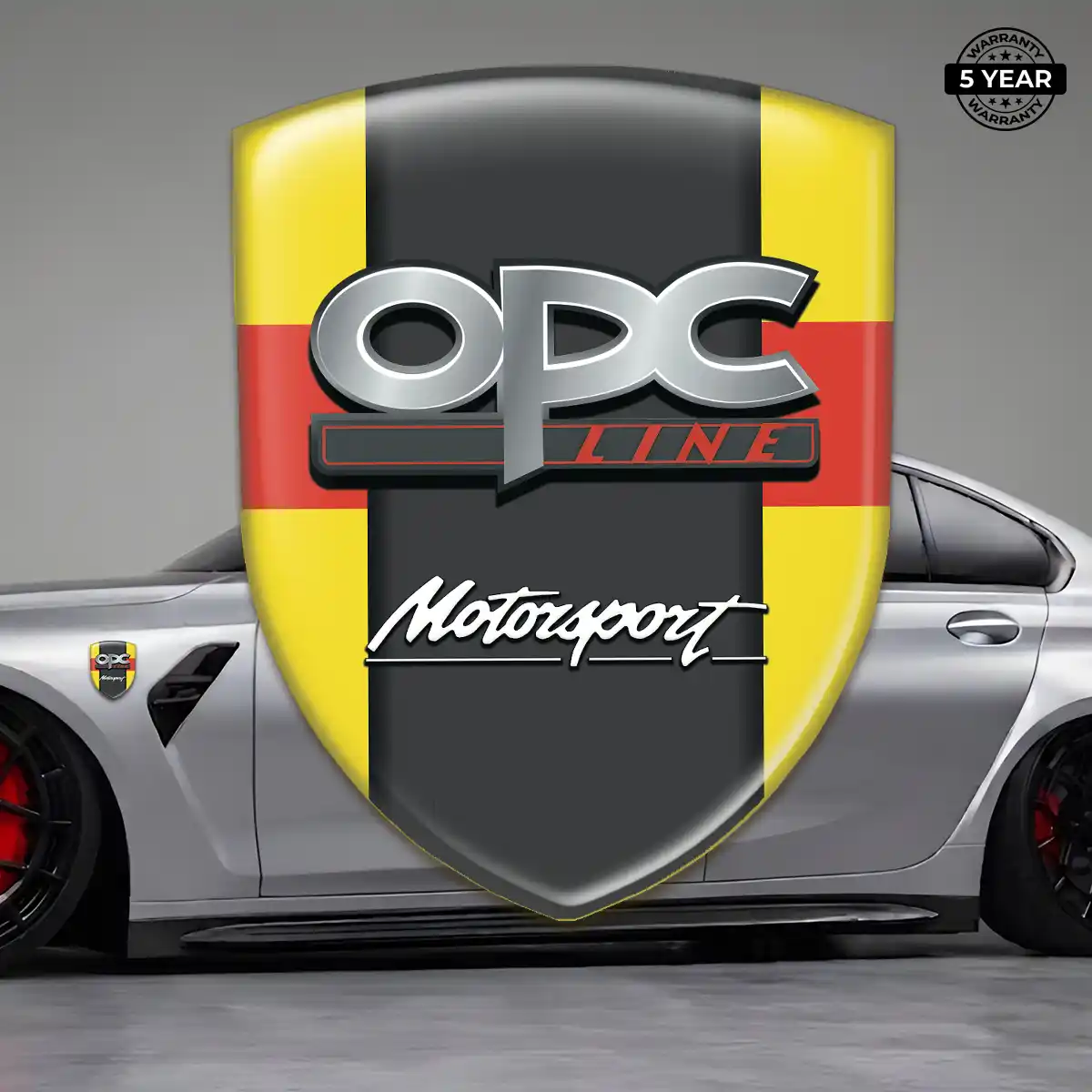 Opel 3D Logo Sticker Prestige Line