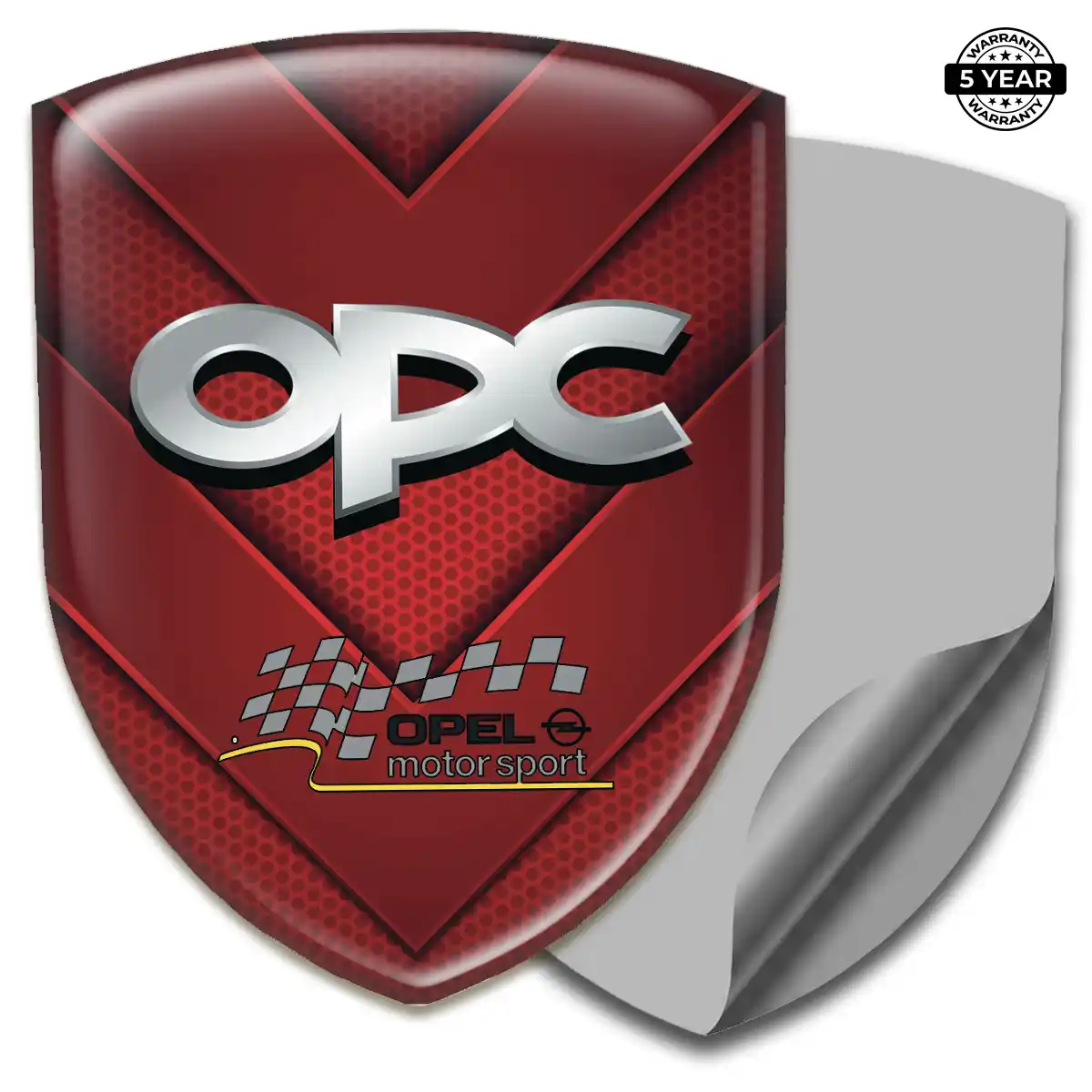 Opel 3D Logo Sticker Prime Quality