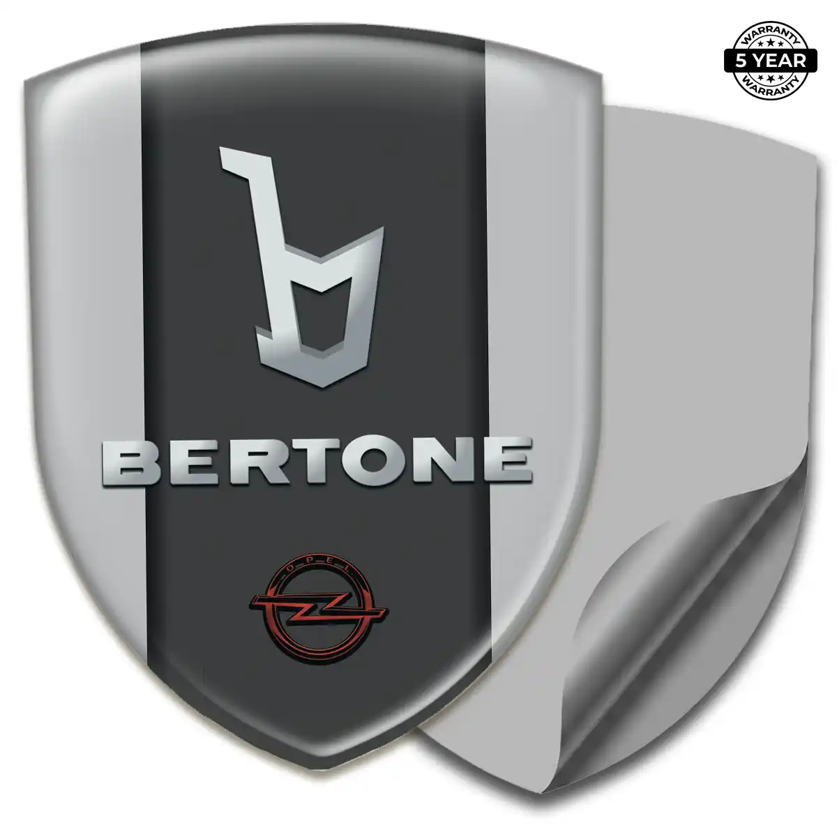 Opel 3D Logo Sticker Refined Design