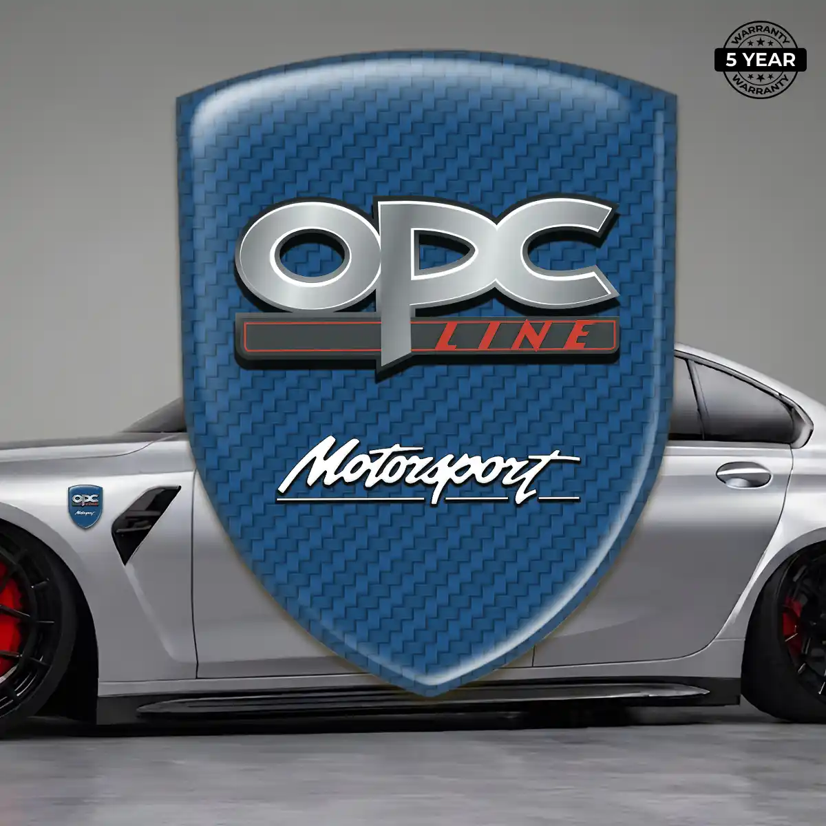 Opel 3D Resin Sticker Interior Elegance