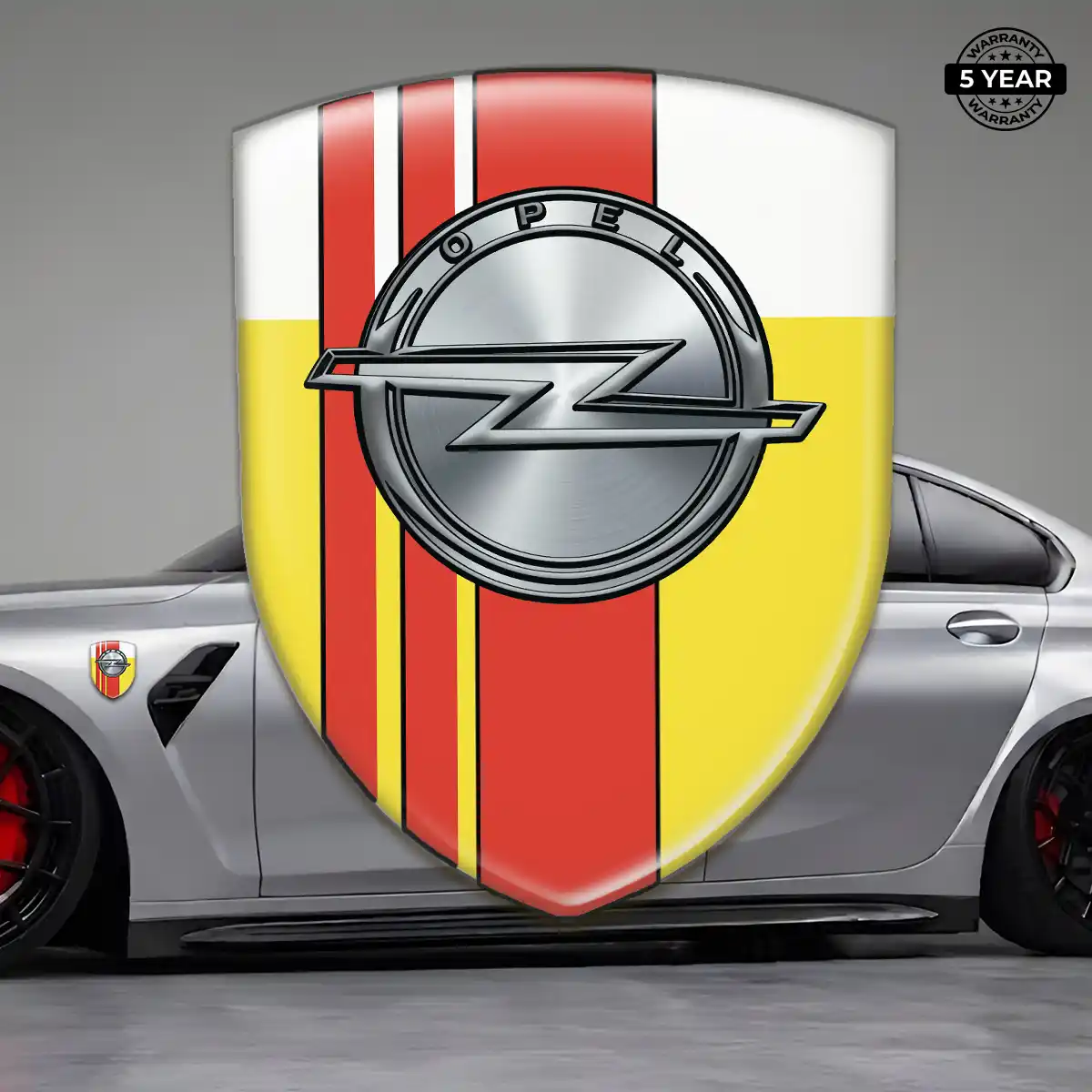 Opel 3D Resin Sticker Interior Luxe