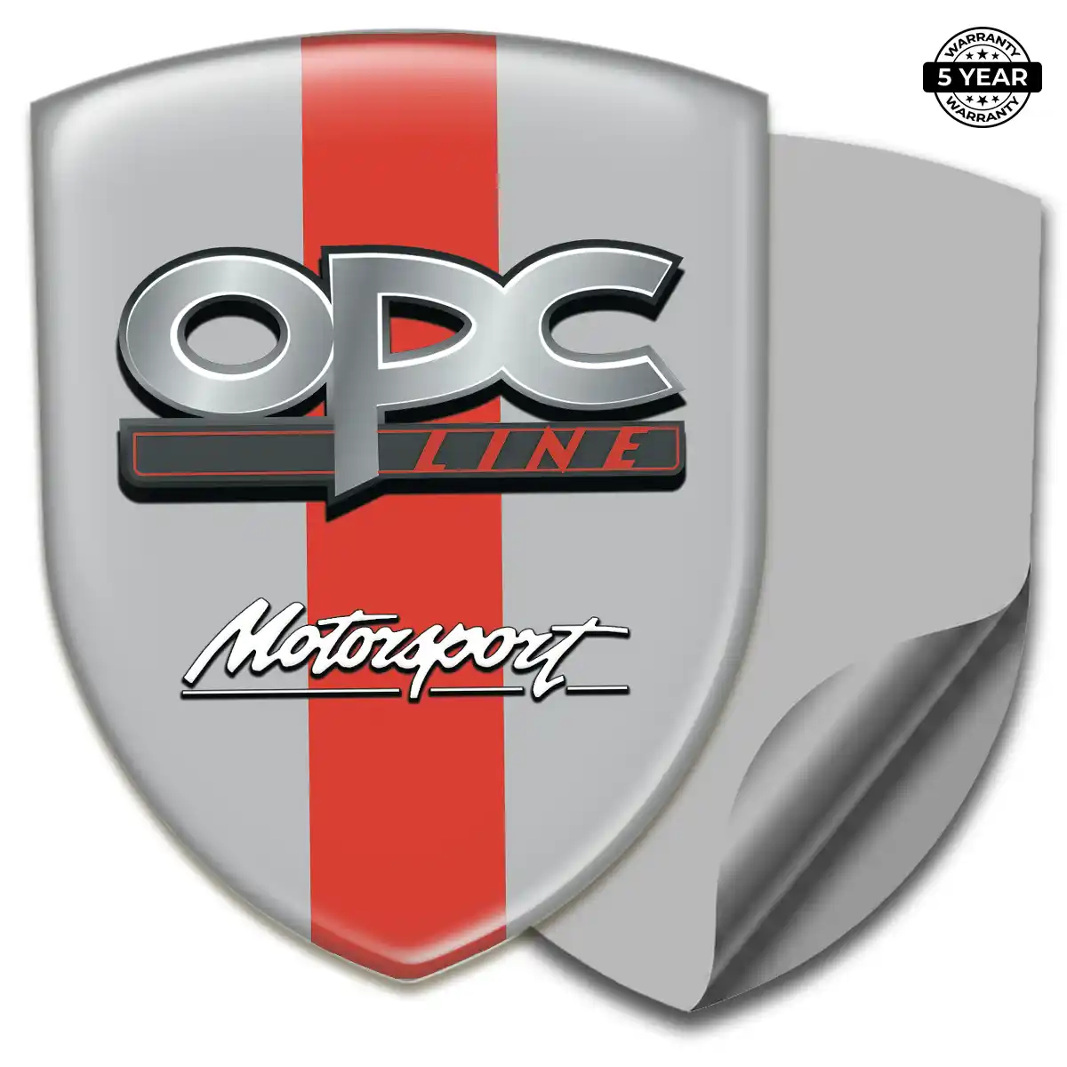 Opel 3D Resin Sticker Resin Luxe